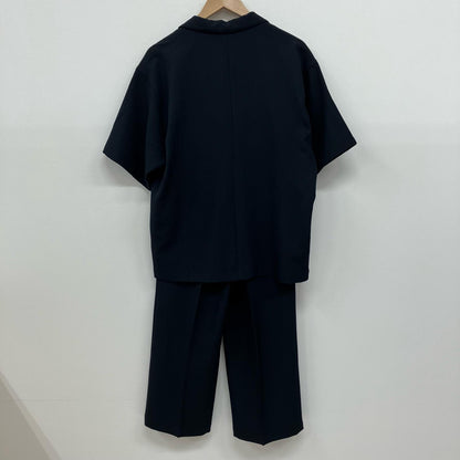 FREAK'S STORE | フリークスストア リネンタッチ ショートスリーブジャケット パンツ セットアップ 1149248900289 ブラック サイズ：S【イオン広店】