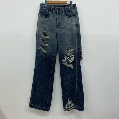 ADERERROR | アーダーエラー WIDE WRINKLE JEANS デニムパンツ BMADFWJE0101BL ライトブルー サイズ：S【イオン広店】
