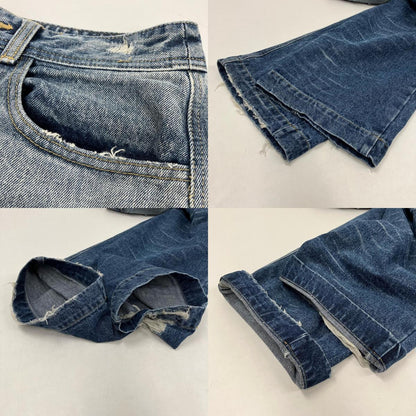 ADERERROR | アーダーエラー WIDE WRINKLE JEANS デニムパンツ BMADFWJE0101BL ライトブルー サイズ：S【イオン広店】