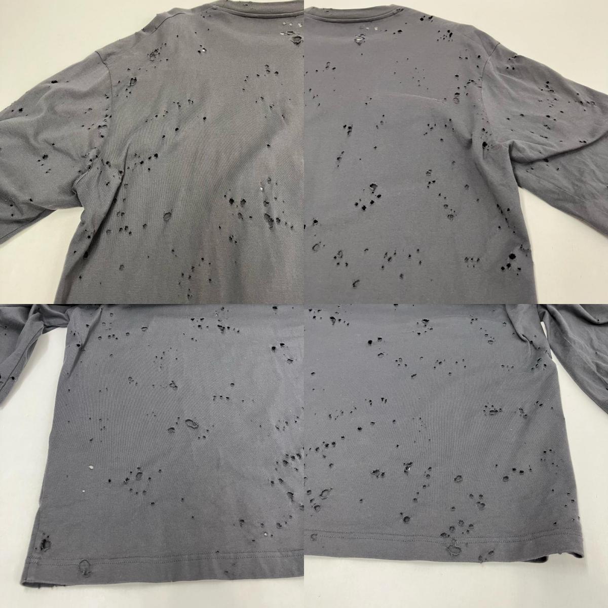 DIGAWEL | ディガウェル Damage S/S Tee カットソー チャコールグレー サイズ：1【イオン広店】