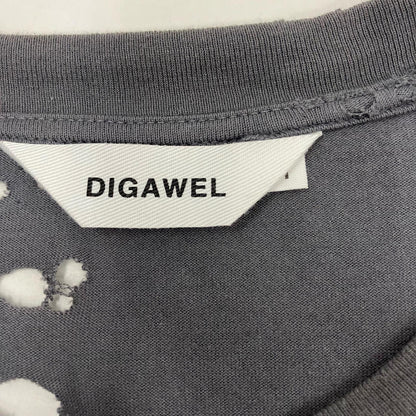 DIGAWEL | ディガウェル Damage S/S Tee カットソー チャコールグレー サイズ：1【イオン広店】