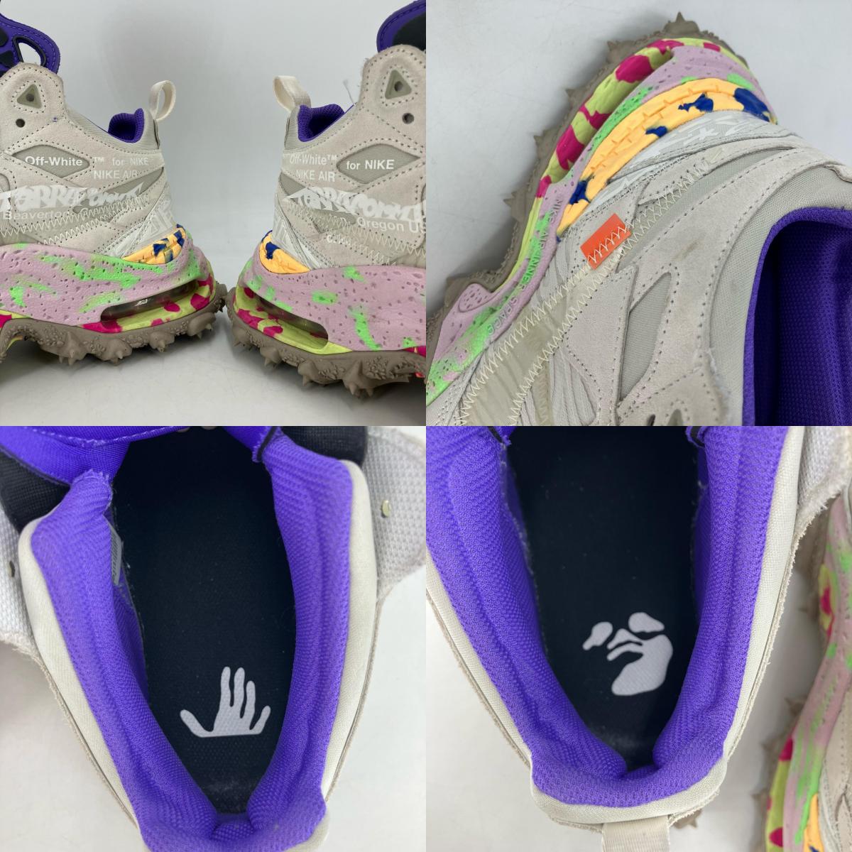 NIKE | ナイキ Off-White × Nike Air Terra Forma スニーカー DQ1615-100 ホワイト 27.5cm【イオン広店】