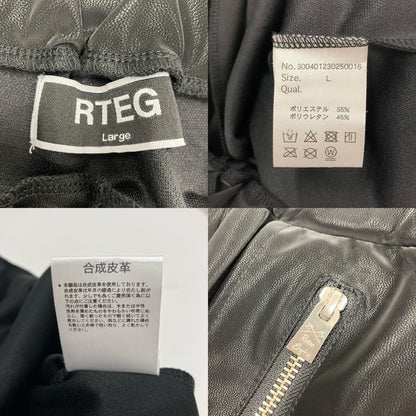 Retro Engine | レトロエンジン Leatherette L/PT その他ボトムス 300401230250016 ブラック サイズ：L【イオン広店】