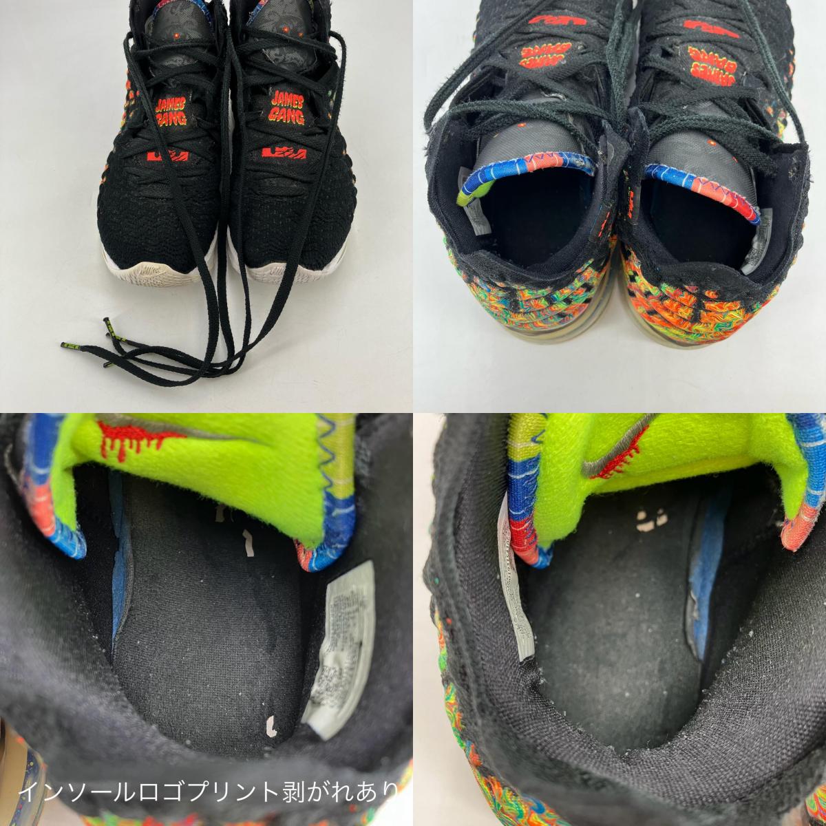 NIKE | ナイキ LeBron 17 James Gang スニーカー BQ3177-005 ブラック 27cm【イオン広店】