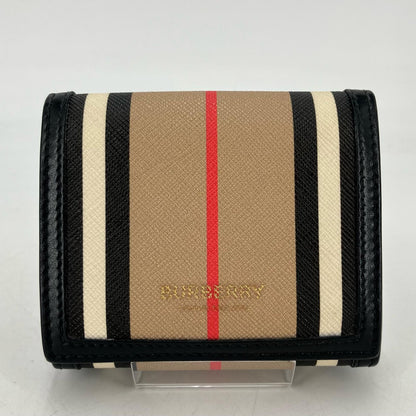 BURBERRY | バーバリー PVCレザーコンパクトウォレット 三つ折り財布【イオン広店】