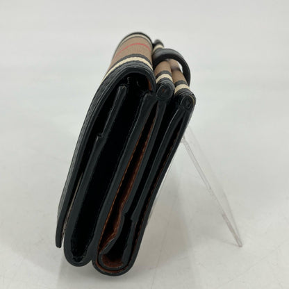 BURBERRY | バーバリー PVCレザーコンパクトウォレット 三つ折り財布【イオン広店】