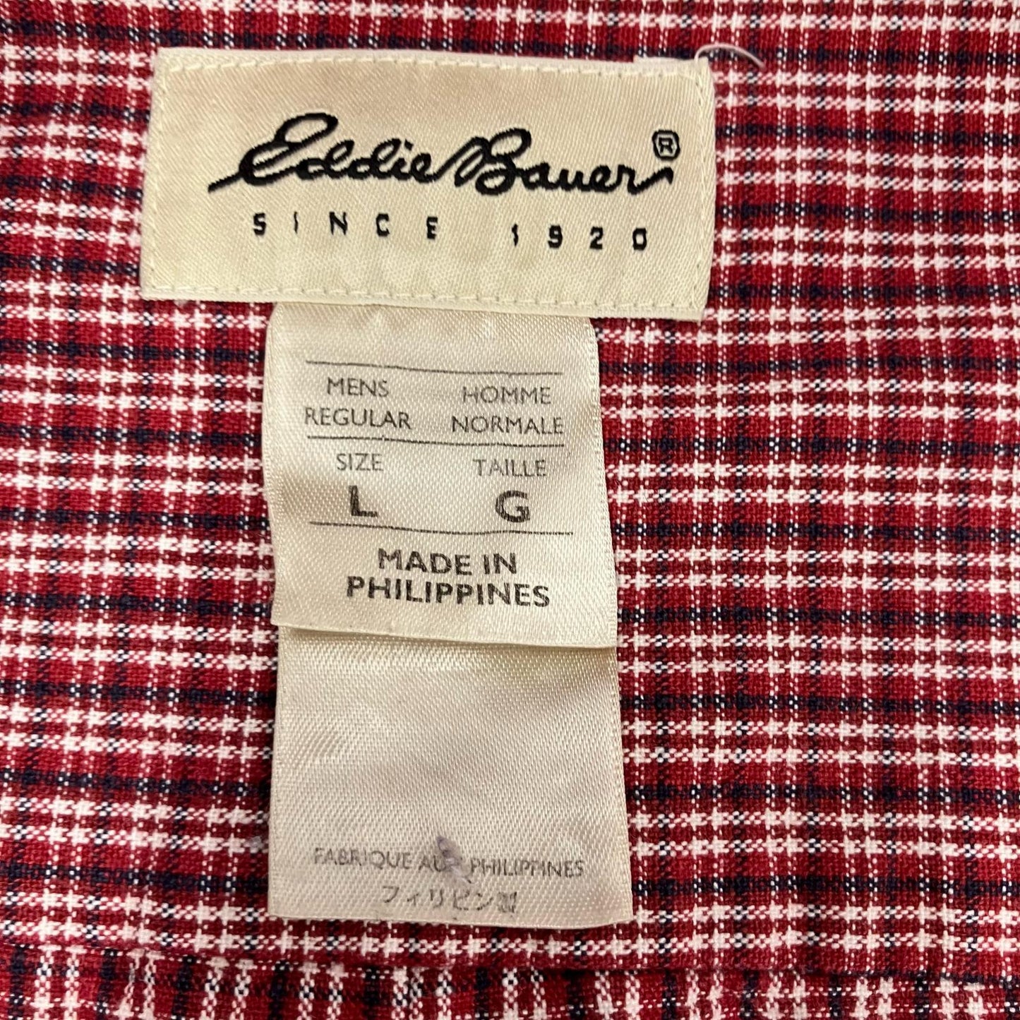 Eddie Bauer | エディー・バウアー 長袖シャツ サイズ：L【イオン広店】