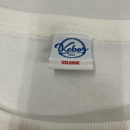 KEBOZ | ケボズ CALEEコラボ 半袖Ｔシャツ ホワイト【イオン広店】