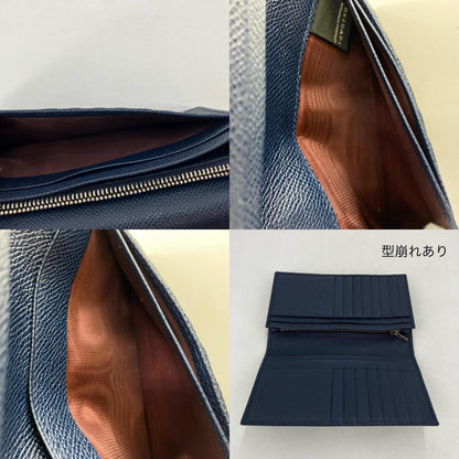 BVLGARI | ブルガリ 長財布 23811 ブルー【イオン広店】