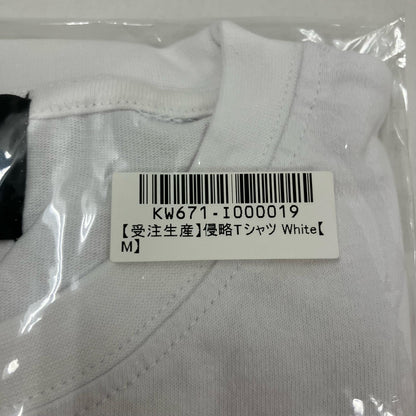 REJECT　侵略Tee 半袖Ｔシャツ ホワイト サイズ：M【イオン広店】