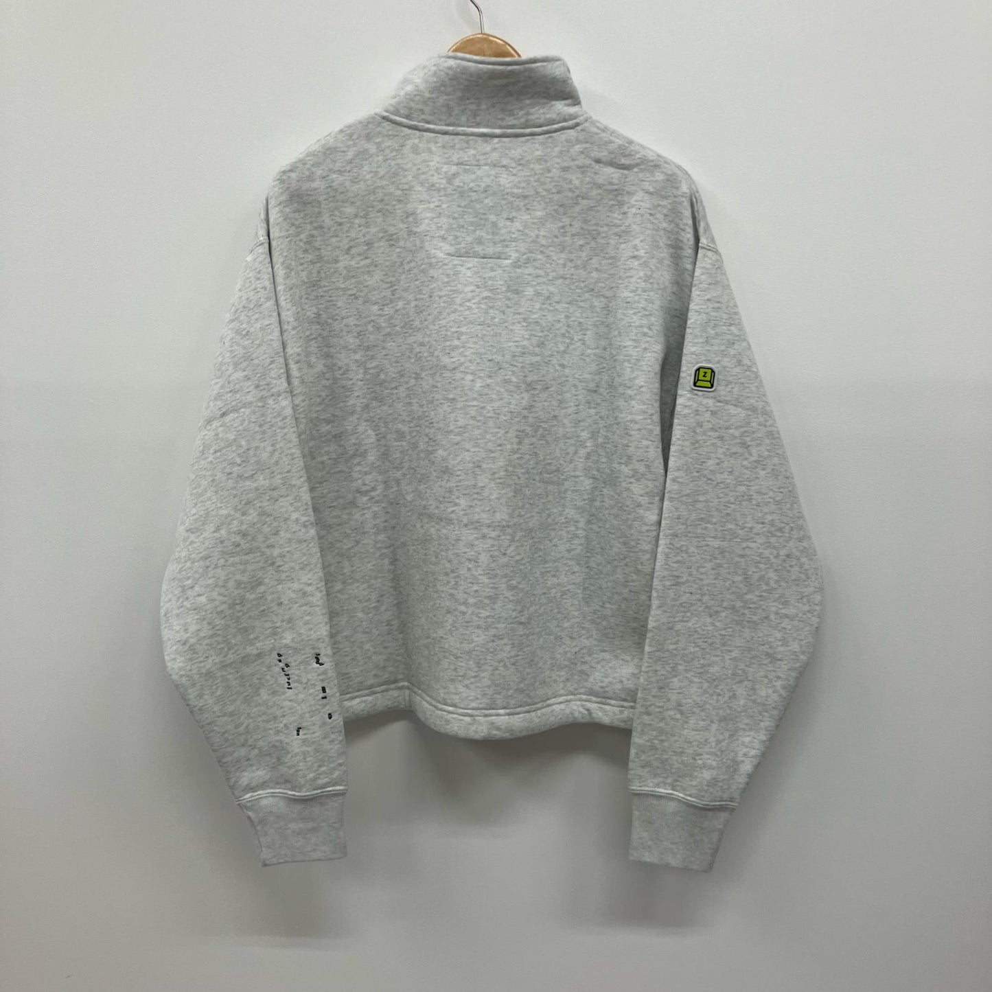 ZETA DIVISION　AWP HALF ZIP SWEAT V2 ASH スウェット グレー サイズ：L【イオン広店】