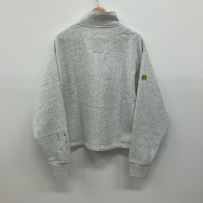 ZETA DIVISION　AWP HALF ZIP SWEAT V2 ASH スウェット グレー サイズ：L【イオン広店】