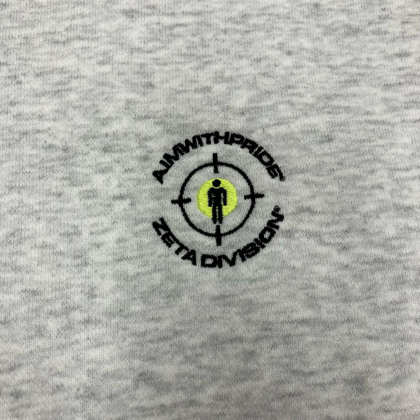 ZETA DIVISION　AWP HALF ZIP SWEAT V2 ASH スウェット グレー サイズ：L【イオン広店】