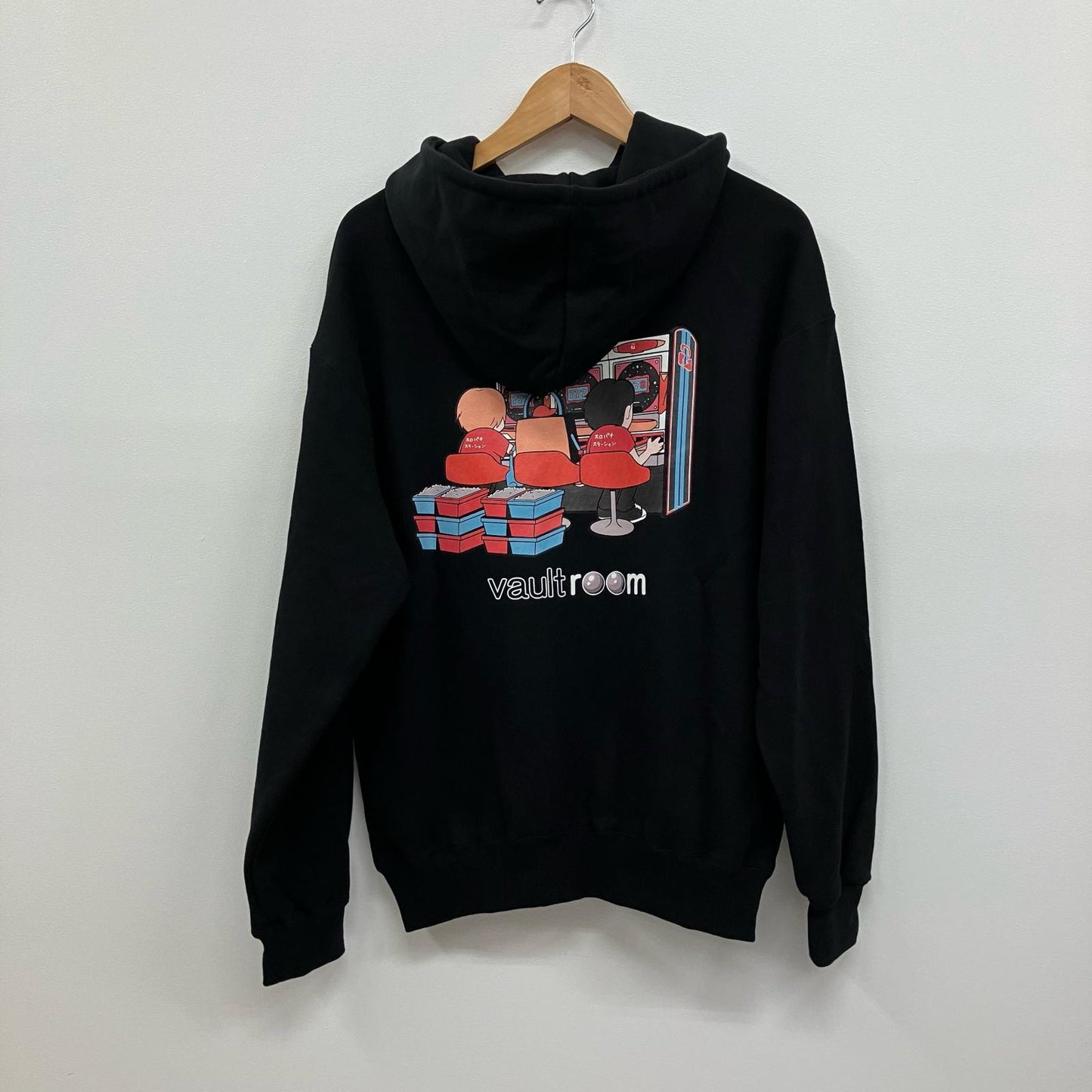 SLOPACHI STATION HOODIE パーカー ブラック サイズ：M【イオン広店】