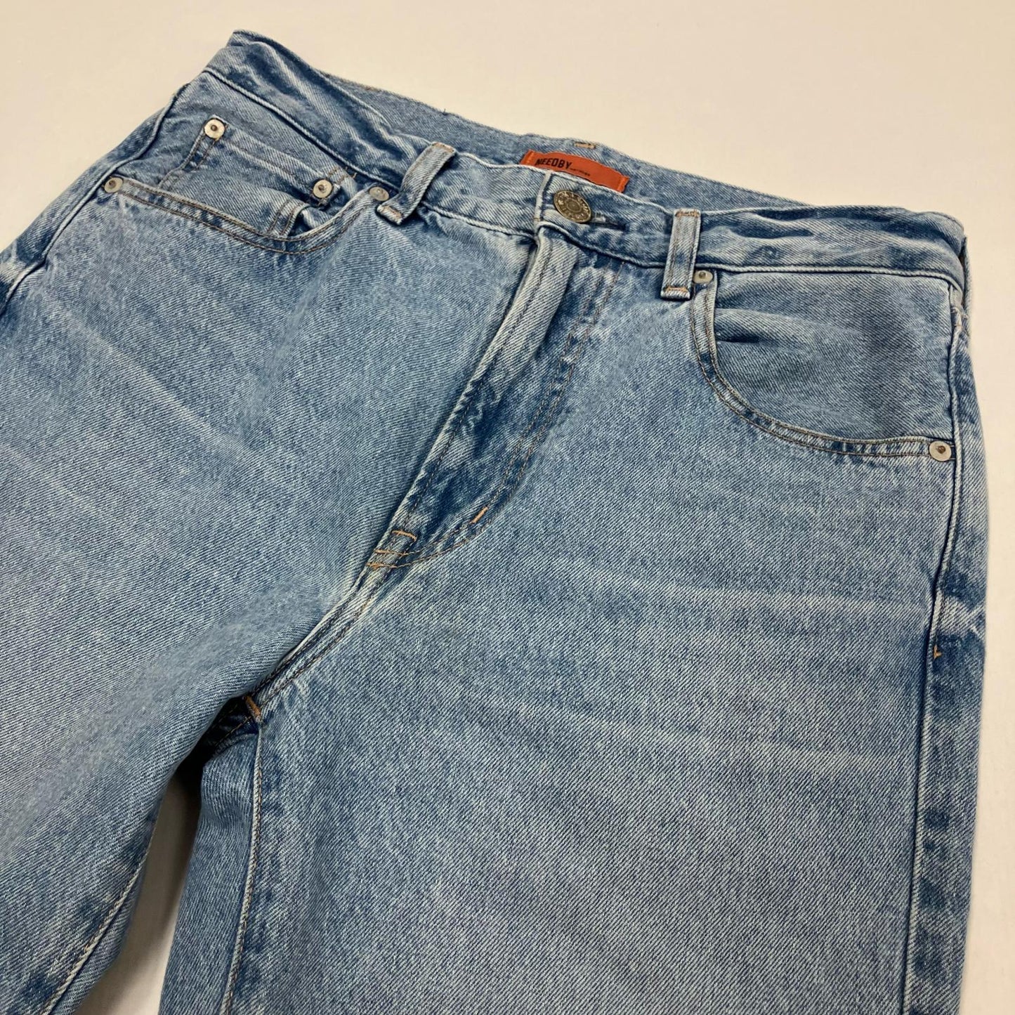 デニムパンツ インディゴ サイズ：28【イオン広店】