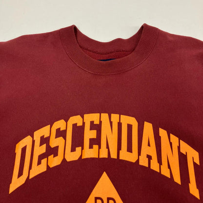 DESCENDANT | ディセンダント スウェット ブラウン サイズ：1【イオン広店】