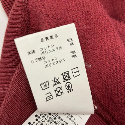 DESCENDANT | ディセンダント スウェット ブラウン サイズ：1【イオン広店】