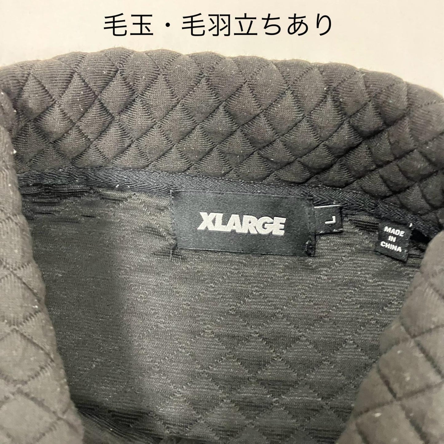 X-LARGE | エクストララージ BARBED WIRE POLO SHIRT ポロシャツ 101242013003 ブラック サイズ：L【イオン広店】
