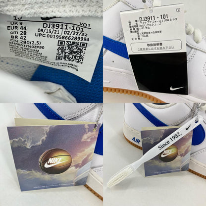 NIKE | ナイキ Air Force 1 Low Color of the Month Blue スニーカー DJ3911-101 ホワイト 28cm【イオン広店】