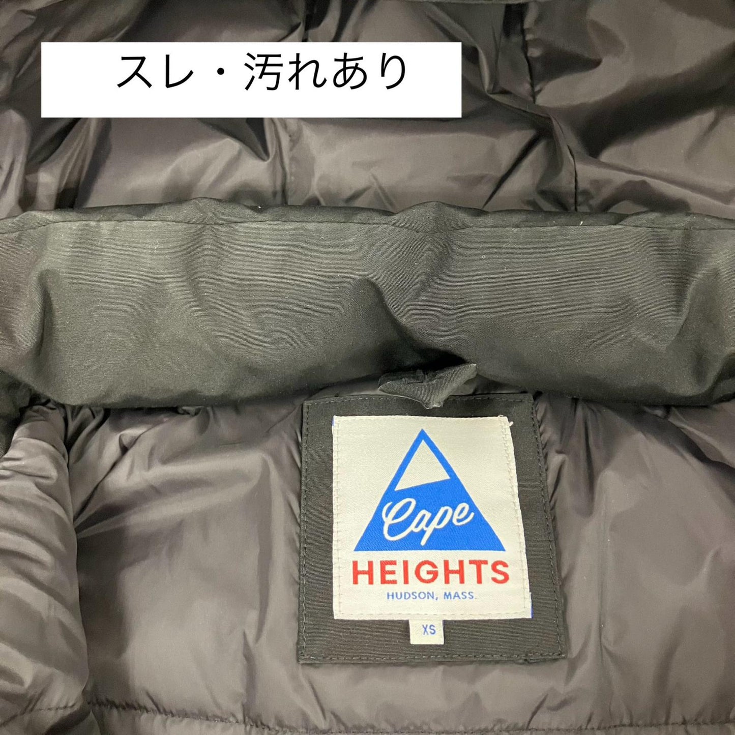 Cape HEIGHTS | ケープハイツ 80/20 ダウンジャケット ブラック サイズ：XS【イオン広店】