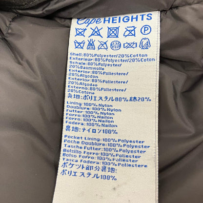 Cape HEIGHTS | ケープハイツ 80/20 ダウンジャケット ブラック サイズ：XS【イオン広店】