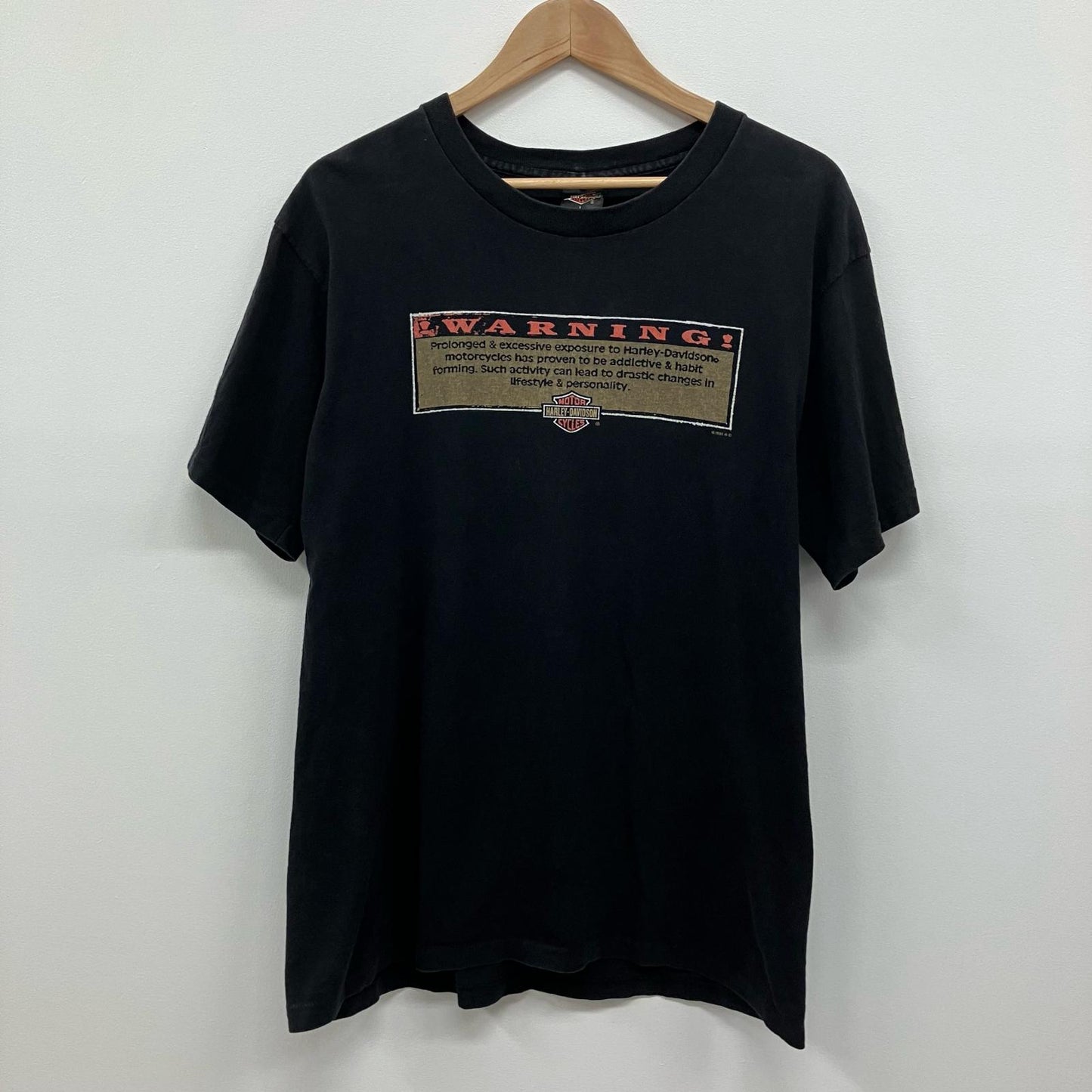 HARLEY-DAVIDSON | ハーレーダビットソン 半袖Ｔシャツ ブラック サイズ：L【イオン広店】