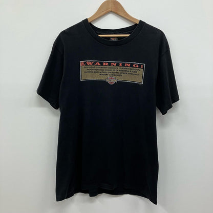 HARLEY-DAVIDSON | ハーレーダビットソン 半袖Ｔシャツ ブラック サイズ：L【イオン広店】