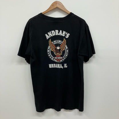 HARLEY-DAVIDSON | ハーレーダビットソン 半袖Ｔシャツ ブラック サイズ：L【イオン広店】