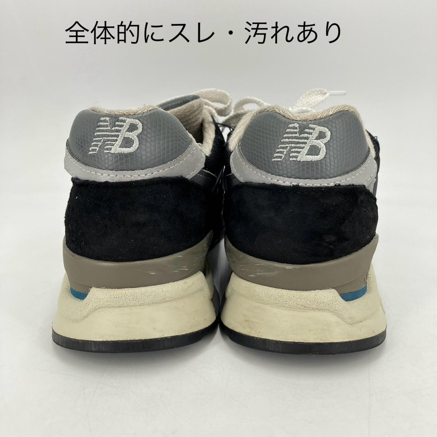NEW BALANCE | ニューバランス U998BL スニーカー ブラック 27.5cm【イオン広店】