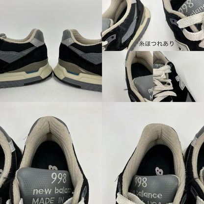 NEW BALANCE | ニューバランス U998BL スニーカー ブラック 27.5cm【イオン広店】