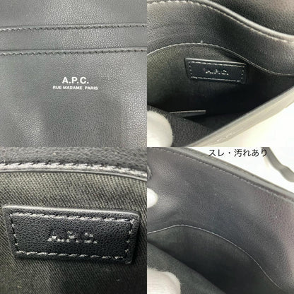 A.P.C | アーペーセー NINO CROSSBODY POUCH ショルダーバッグ PUAAT-H61717 ブラック【イオン広店】