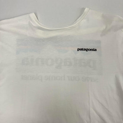patagonia | パタゴニア P-6 ミッションオーガニックTシャツ 半袖Ｔシャツ 37529 ホワイト サイズ：S【イオン広店】
