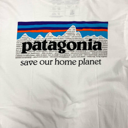 patagonia | パタゴニア P-6 ミッションオーガニックTシャツ 半袖Ｔシャツ 37529 ホワイト サイズ：S【イオン広店】