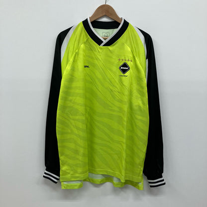 FCRB | エフシーアールビー L/S OVERSIZED GAME SHIRT 長袖シャツ FCRB-232003 イエロー サイズ：M【イオン広店】