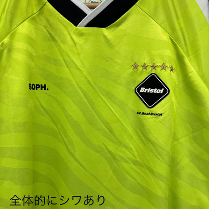 FCRB | エフシーアールビー L/S OVERSIZED GAME SHIRT 長袖シャツ FCRB-232003 イエロー サイズ：M【イオン広店】