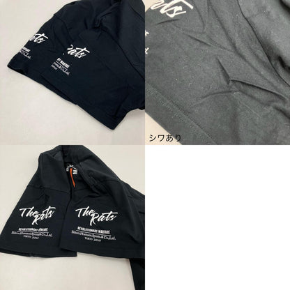 RATS | ラッツ BIG LOGO TEE 半袖Ｔシャツ 22RT-0602 ブラック サイズ：M【イオン広店】
