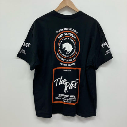 RATS | ラッツ BIG LOGO TEE 半袖Ｔシャツ 22RT-0602 ブラック サイズ：M【イオン広店】