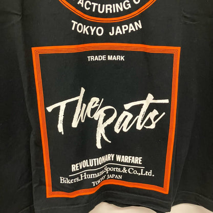 RATS | ラッツ BIG LOGO TEE 半袖Ｔシャツ 22RT-0602 ブラック サイズ：M【イオン広店】