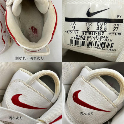 NIKE | ナイキ Air More Uptempo '96 スニーカー 921948-102 レッド 27cm【イオン広店】