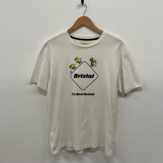 FCRB | エフシーアールビー ミニオンズコラボ 半袖Ｔシャツ FCRB-240156 ホワイト サイズ：S【イオン広店】