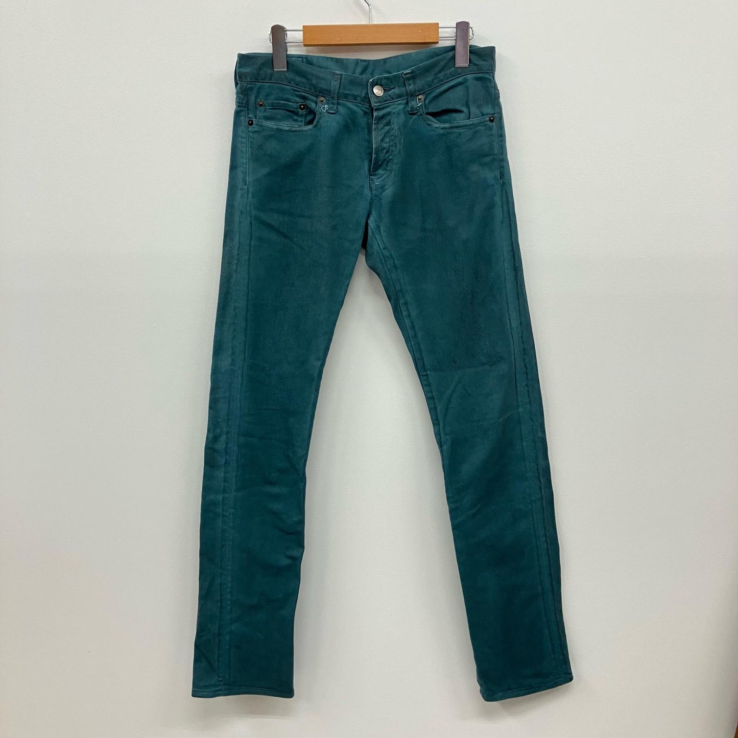 HYSTERIC GLAMOUR | ヒステリックグラマー ストレートパンツ デニムパンツ 4AP-2492 グリーン サイズ：30【イオン広店】