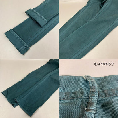 HYSTERIC GLAMOUR | ヒステリックグラマー ストレートパンツ デニムパンツ 4AP-2492 グリーン サイズ：30【イオン広店】