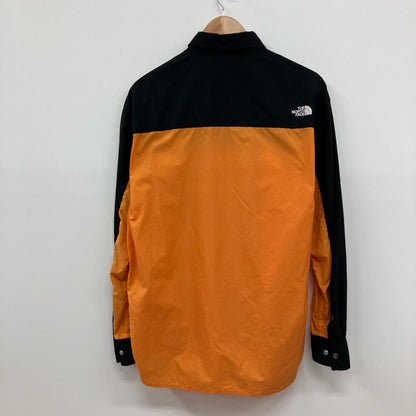 THE NORTH FACE | ザ・ノースフェイス L/S Nuptse Shirt 長袖シャツ NR11961 オレンジ サイズ：L【イオン広店】
