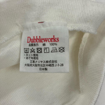 DUBBLEWORKS | ダブルワークス ラグランカットソー カットソー ホワイト サイズ：M【イオン広店】