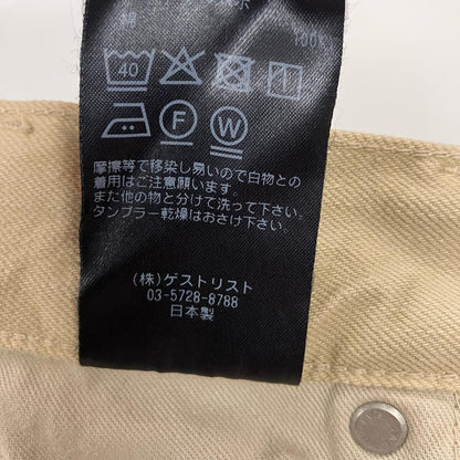 6(ROKU) | ロク timemachine デニムパンツ 8651-599-0022 ベージュ サイズ：25【イオン広店】