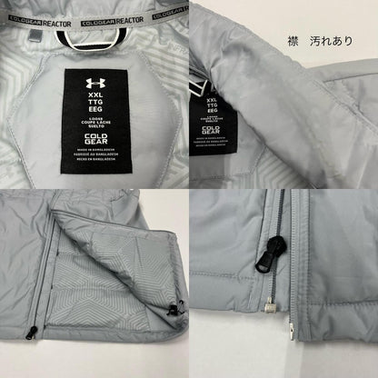 UNDER ARMOUR | アンダーアーマー コールギア リアクター ハイブリッドベスト ベスト グレー サイズ：XXL【イオン広店】