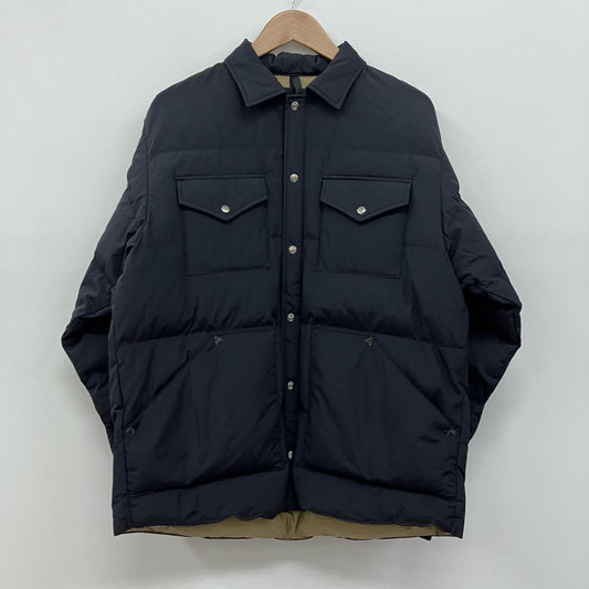 THE NORTH FACE | ザ・ノースフェイス STUFFED SHIRT ダウンジャケット ND92532 ブラック サイズ：L【イオン広店】