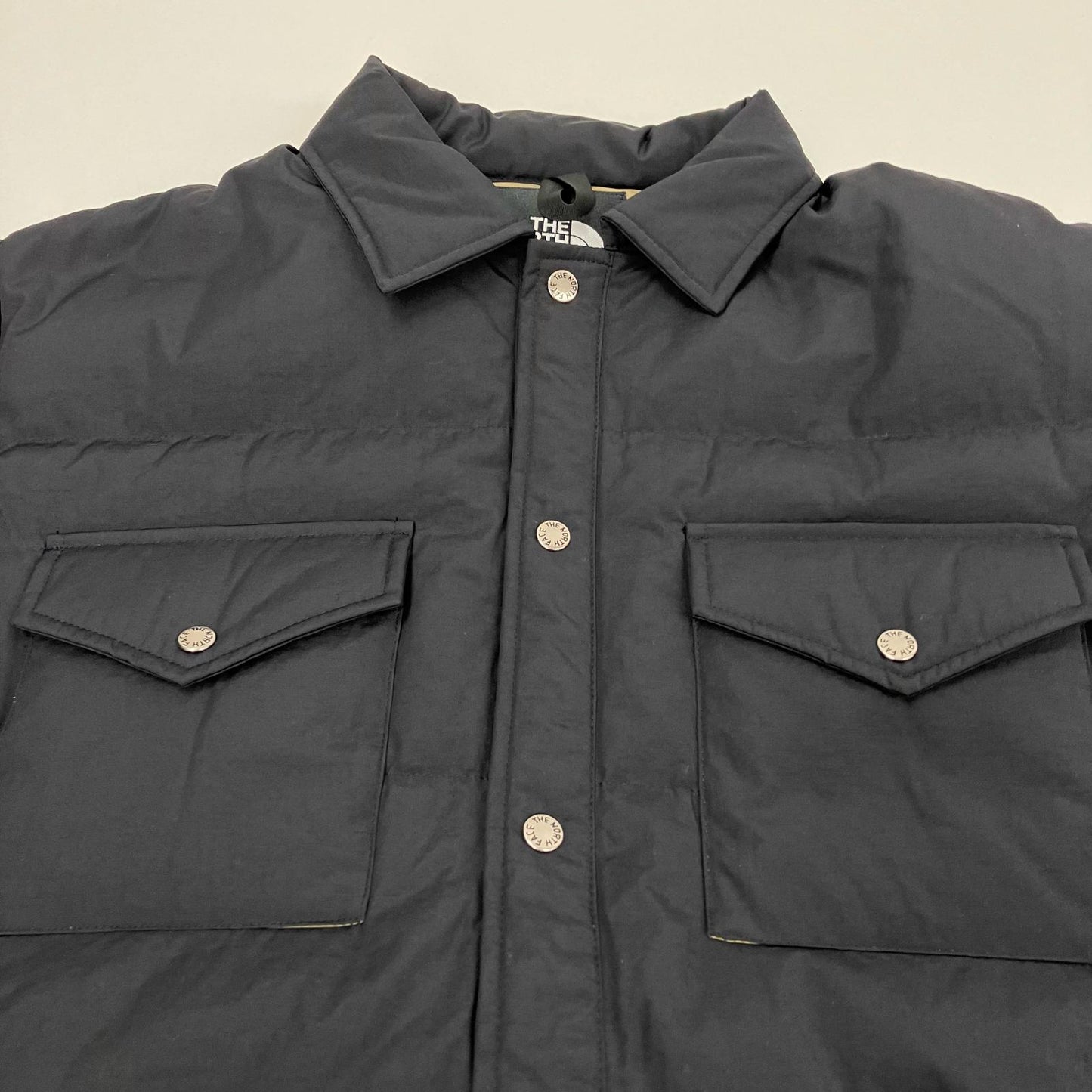 THE NORTH FACE | ザ・ノースフェイス STUFFED SHIRT ダウンジャケット ND92532 ブラック サイズ：L【イオン広店】