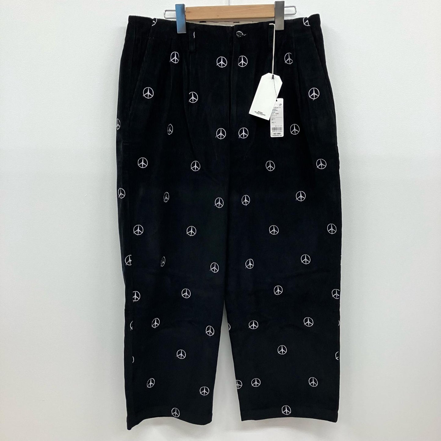 BEDWIN | ベドウィン 10L CORDUROY WIDE PANTS ”WYLER THE HEARTBREAKERS パンツ 23AB4697 ブラック サイズ：3【イオン広店】