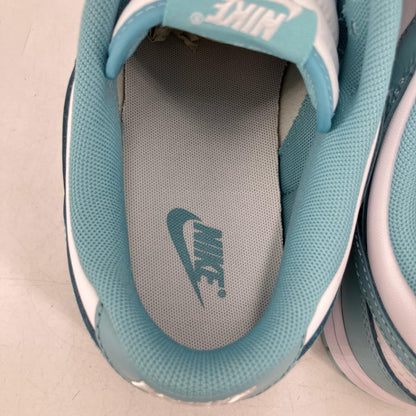 NIKE | ナイキ Dunk Low Retro White/Denim Turquoise スニーカー DV0833-106 ライトブルー 28.5cm【イオン広店】